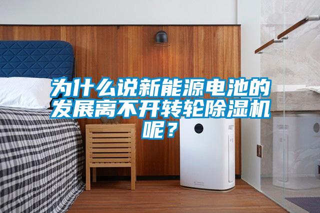 為什么說新能源電池的發展離不開轉輪除濕機呢？