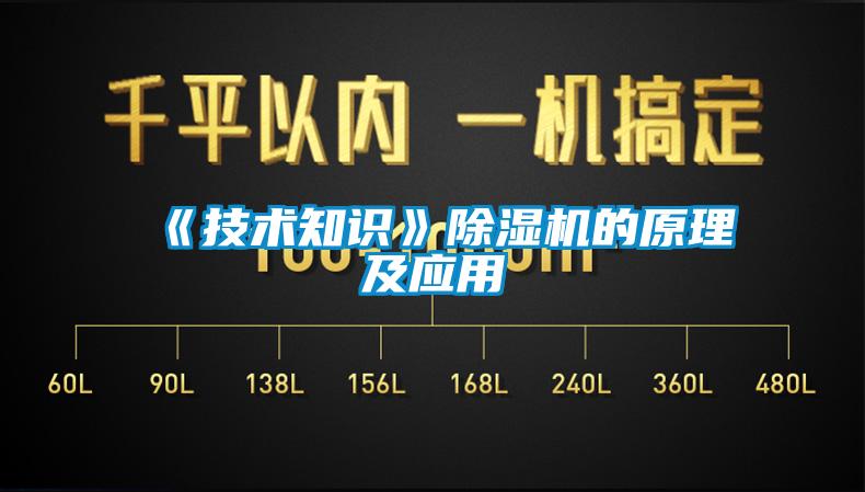 《技術知識》除濕機的原理及應用