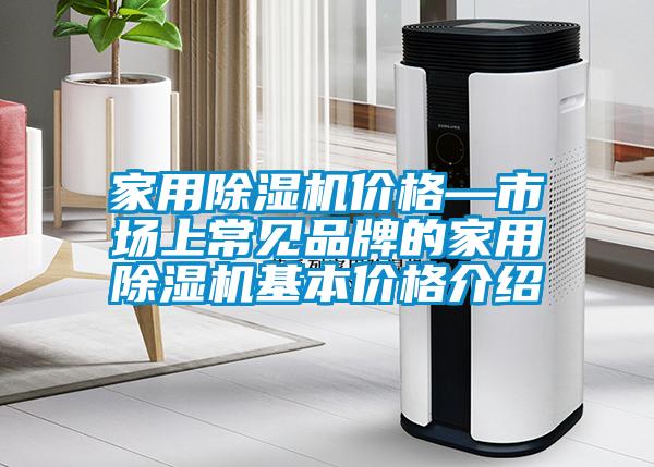 家用除濕機價格—市場上常見品牌的家用除濕機基本價格介紹