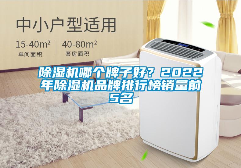 除濕機哪個牌子好？2022年除濕機品牌排行榜銷量前5名