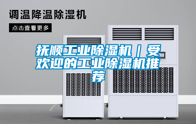 撫順工業除濕機｜受歡迎的工業除濕機推薦