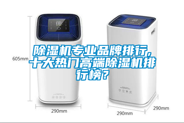 除濕機專業品牌排行,十大熱門高端除濕機排行榜？