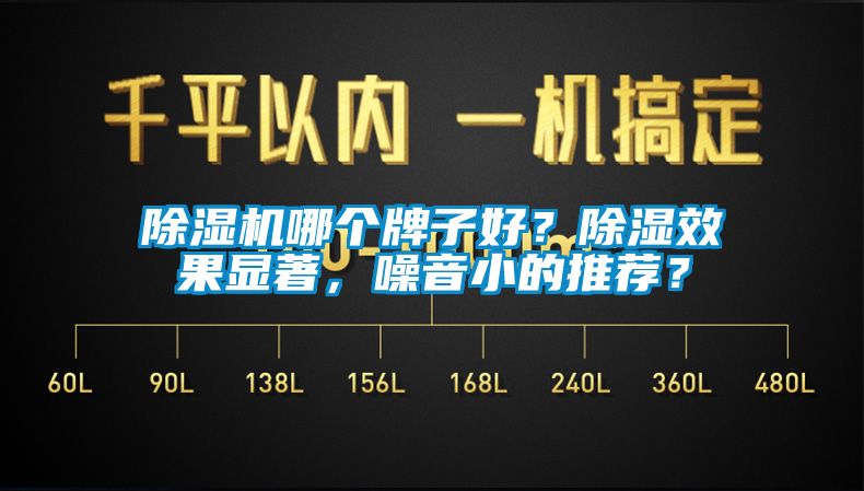 除濕機哪個牌子好？除濕效果顯著，噪音小的推薦？